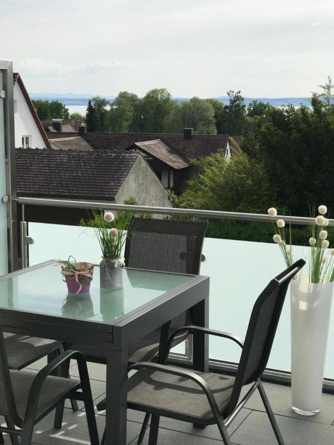 Seeblick Ferienwohnung Bodensee Фридрихсхафен Экстерьер фото